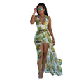 Bohemia Floral Maxi Dress – Sleeveless Holiday Dress for Women