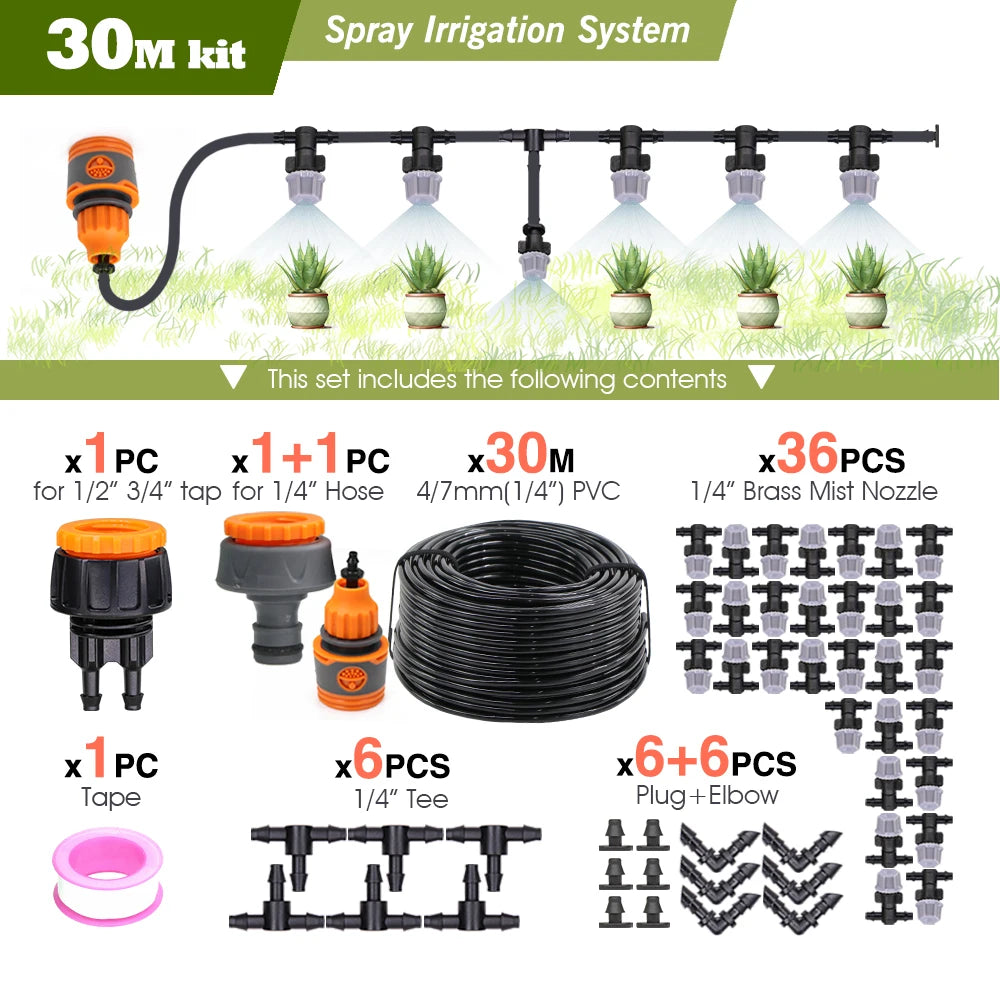 Portable Misting Irrigation System – 10 to 30 Metres