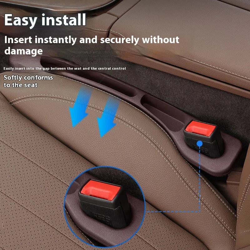 Car Seat Gap Plug & Storage Box – Anti-Leak Strip & Multi-Functional Organizer