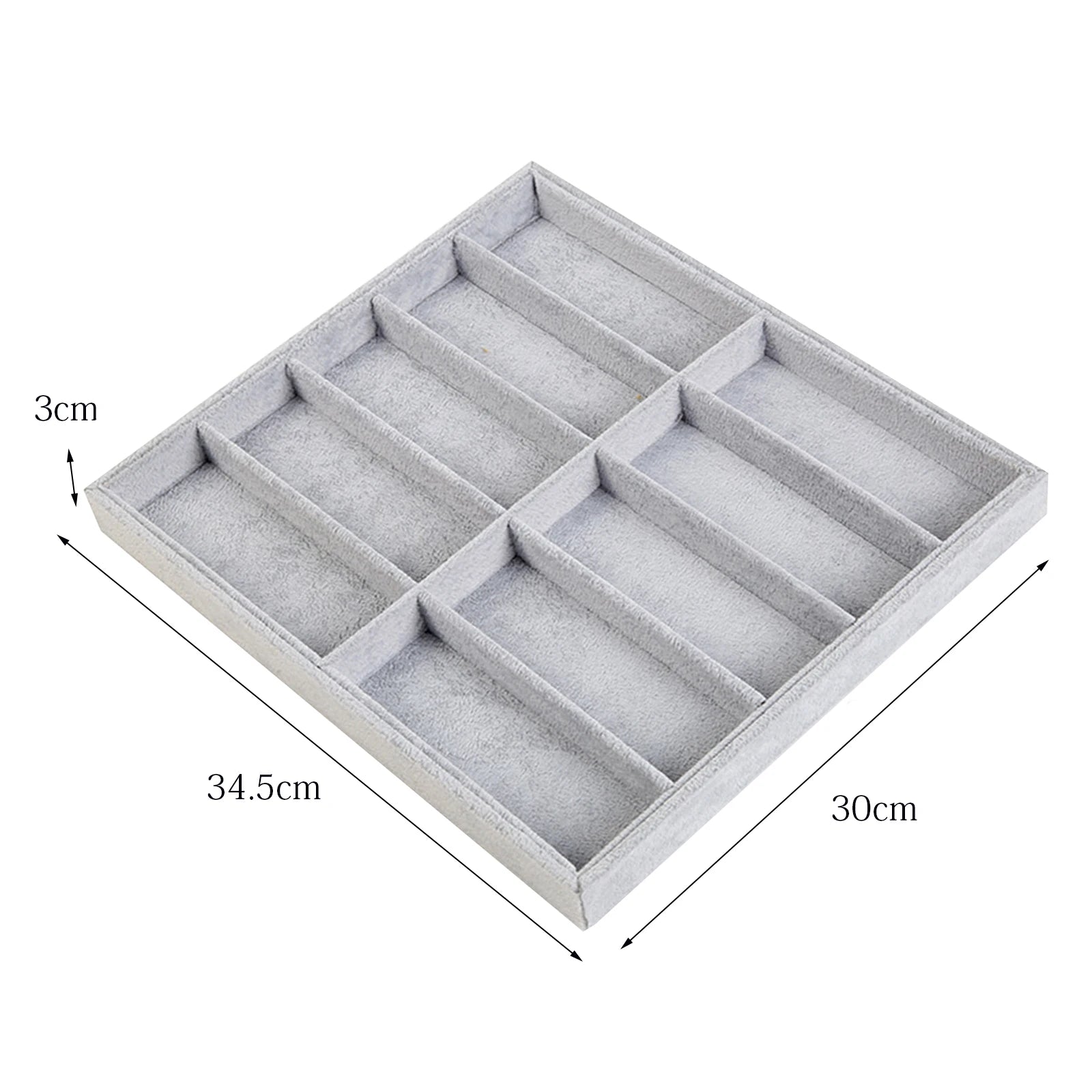 10-Grid Sunglasses & Glasses Display Organizer Tray