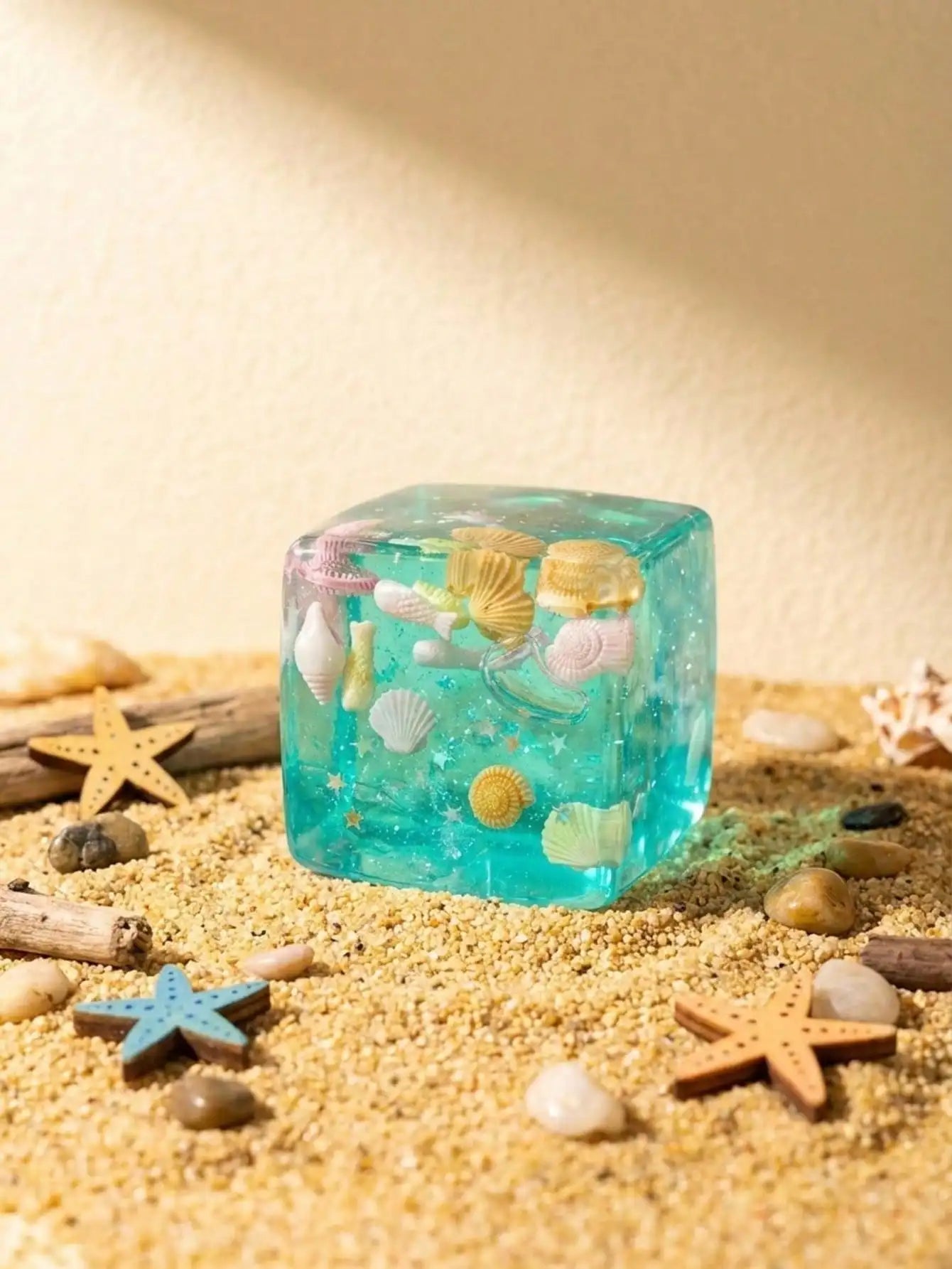 3D Cartoon Cube Squishy Toy – Stress Relief Sensory Fidget Ball