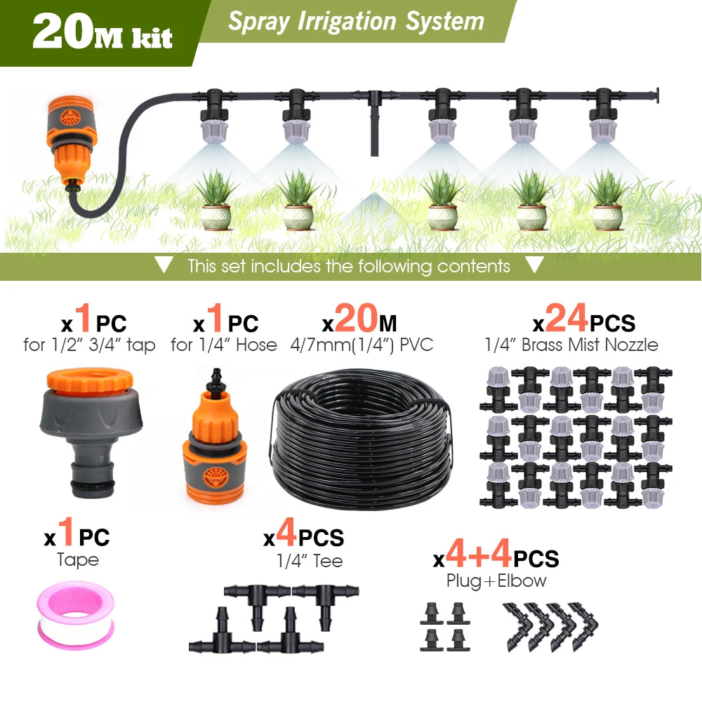 Portable Misting Irrigation System – 10 to 30 Metres