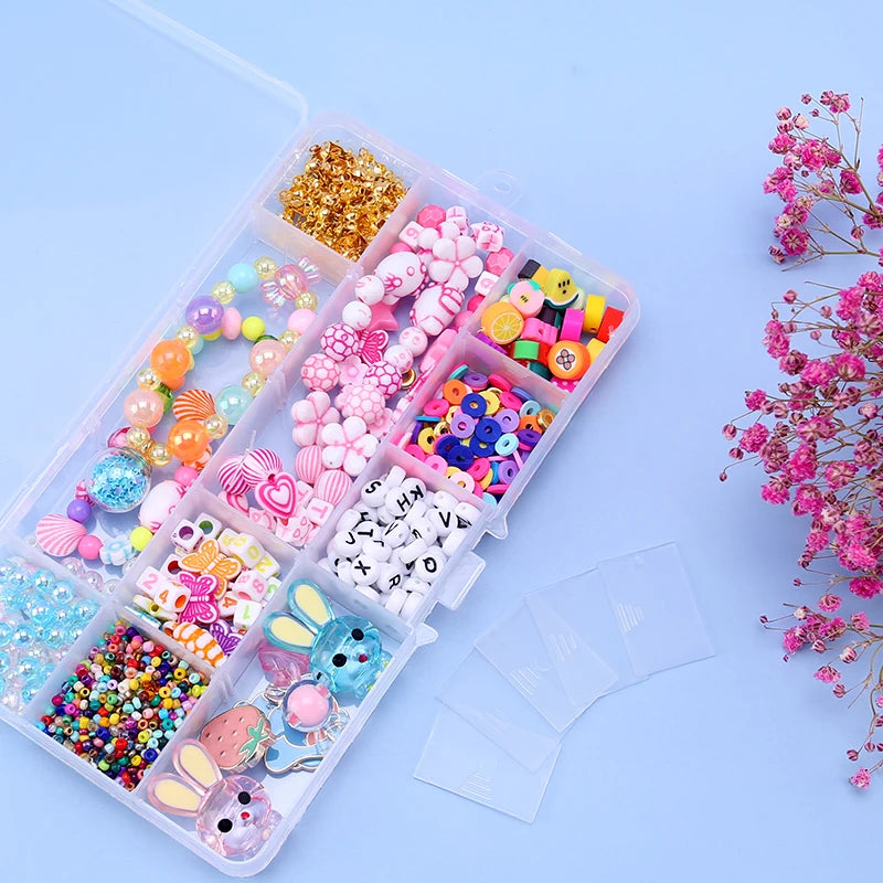 Jewelry Organizer Box – 10/15/24 Compartments for Beads & Accessories