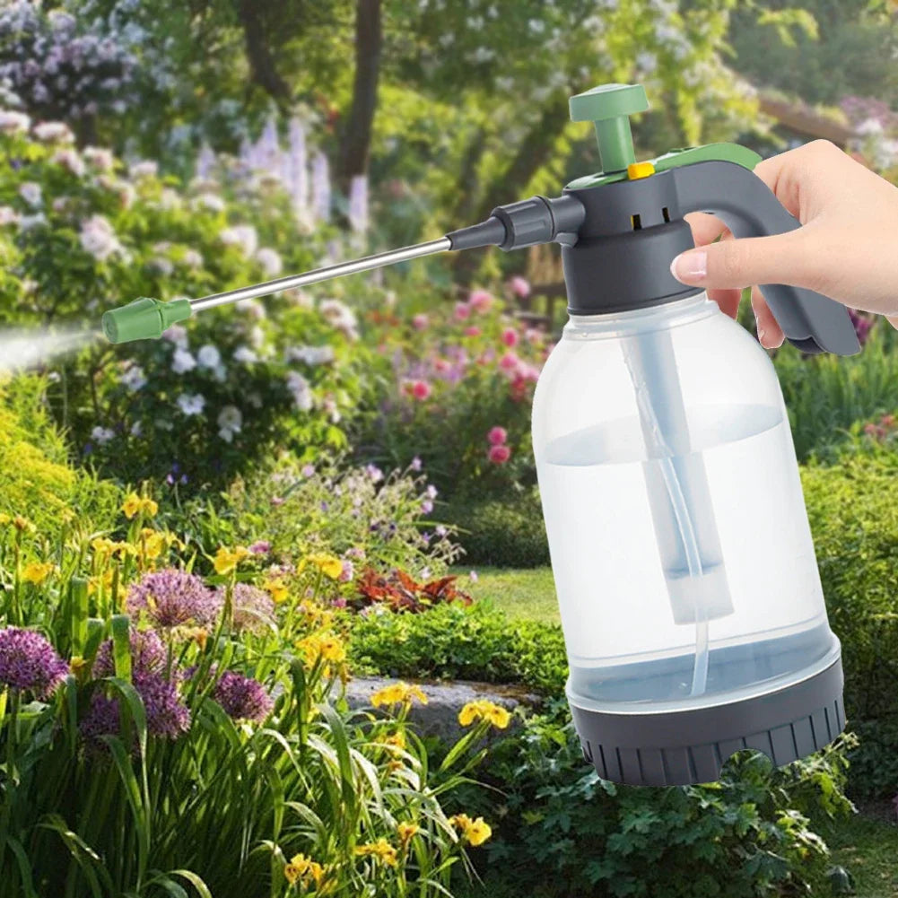 2L Garden Pressure Spray Bottle with Pump