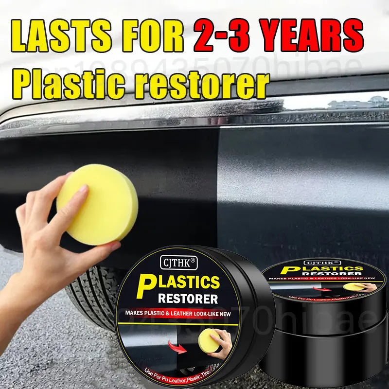 Car Plastic Restorer – Back to Black Polish & Coating Renovator