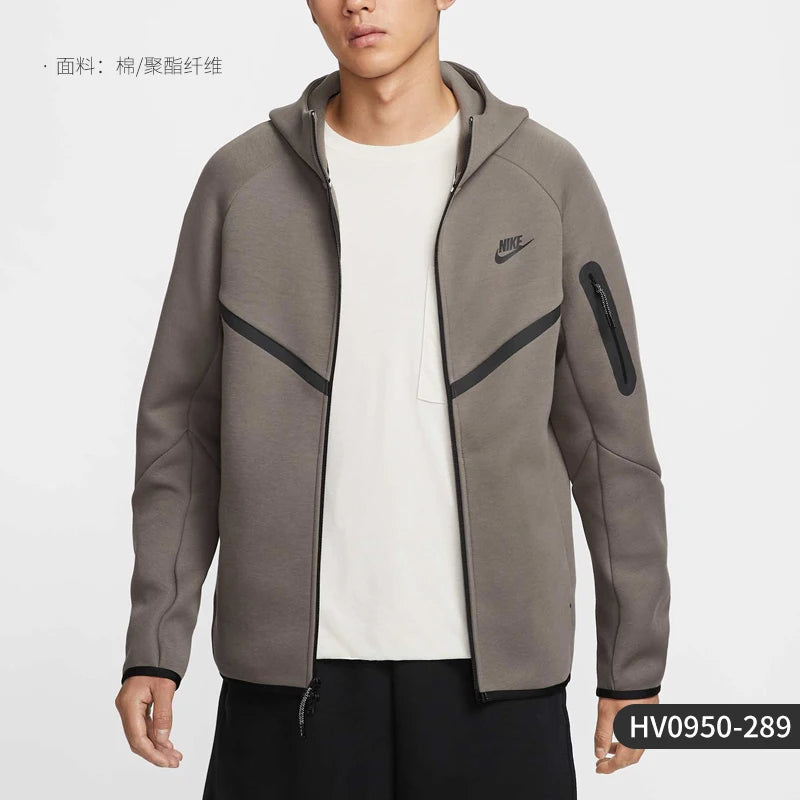 Nike Official Authentic Tech Windrunner Men's Loose Hooded Jacket HV0950-010