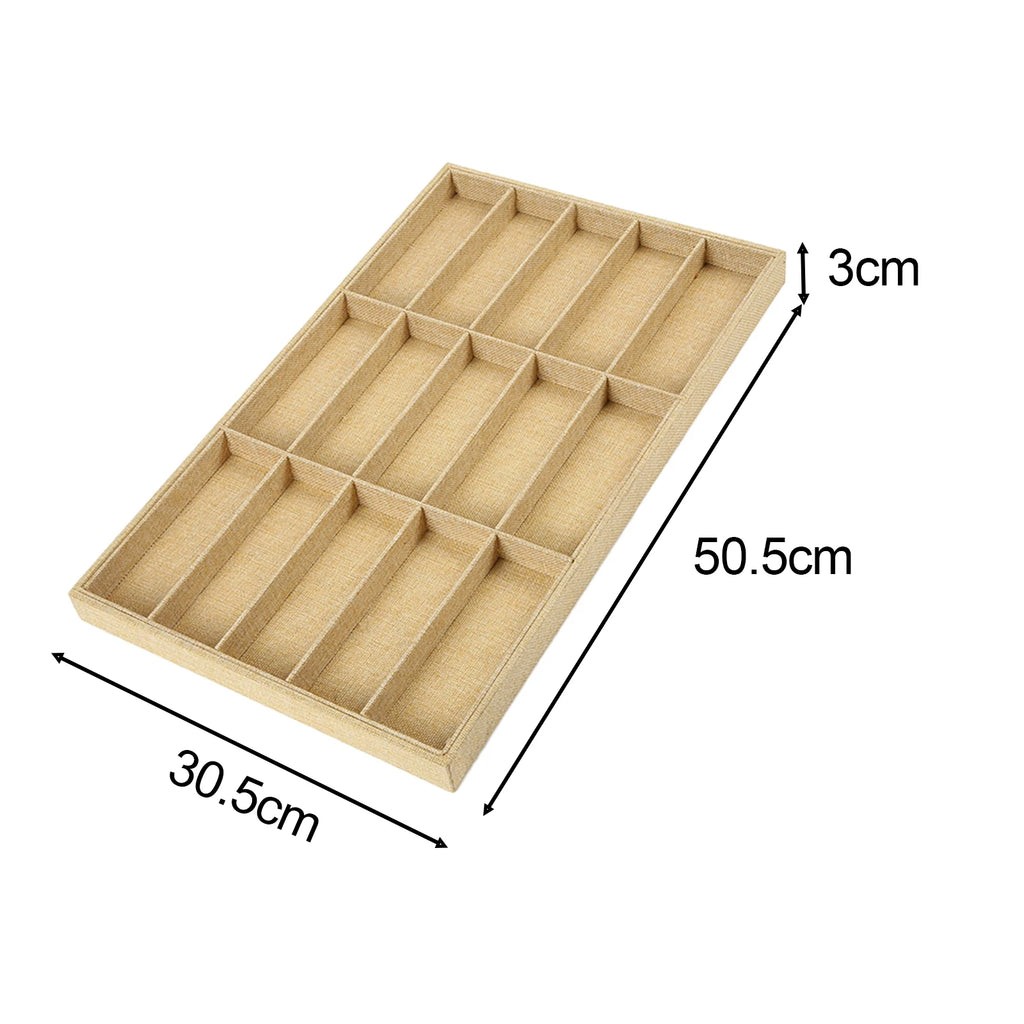 10-Grid Sunglasses & Glasses Display Organizer Tray
