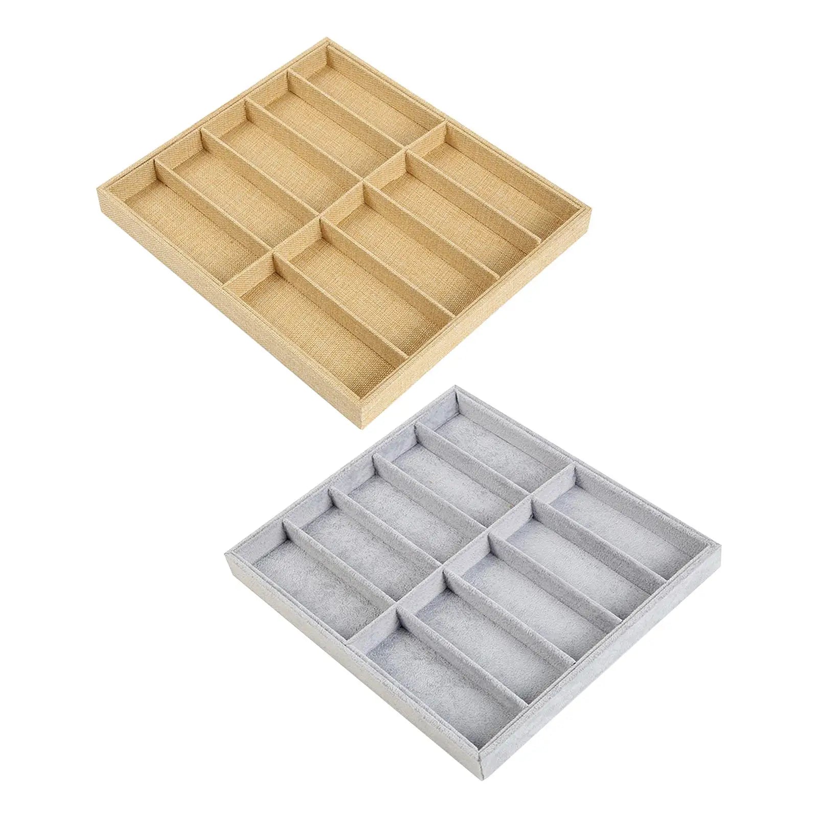 10-Grid Sunglasses & Glasses Display Organizer Tray