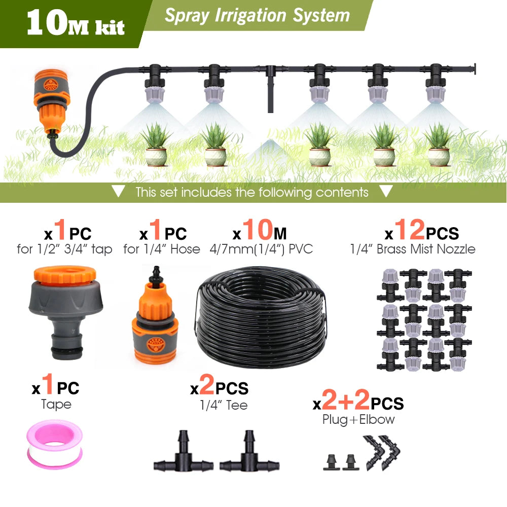 Portable Misting Irrigation System – 10 to 30 Metres