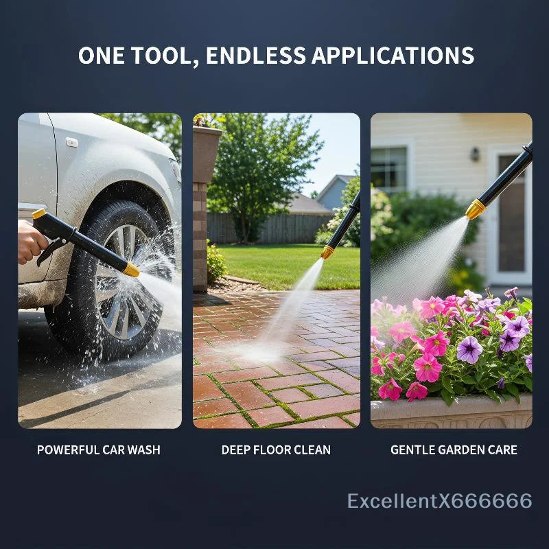 High Pressure Garden Hose Sprayer – Multi-Mode