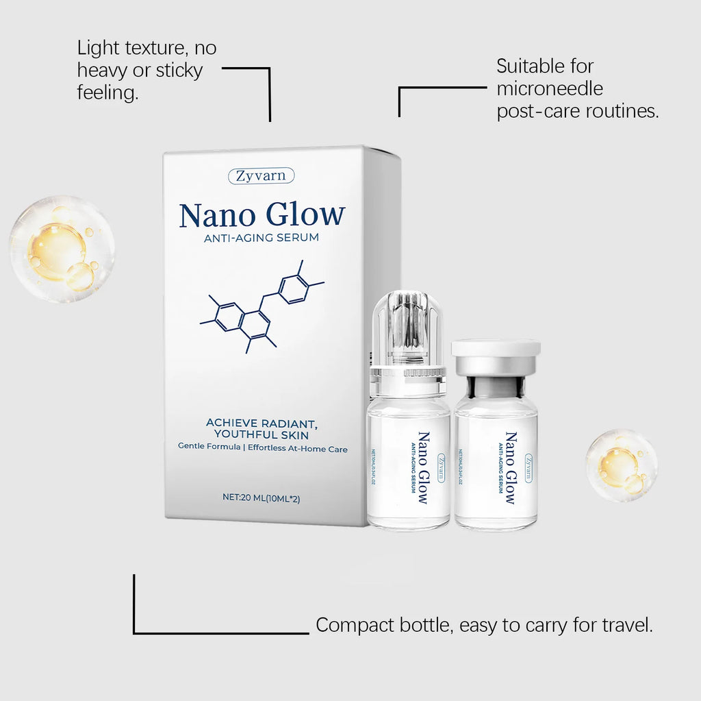 Anti-Aging Microneedle Roller Serum Pore Refining Resurfacing Hydrating Skincare Quick Absorption with Roller Head Essence