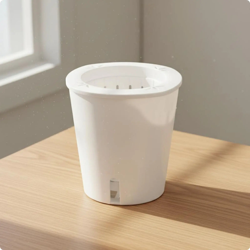 Self-Watering Planter – Large Outdoor Garden Pot with Water Reservoir