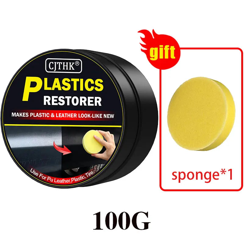 Car Plastic Restorer – Back to Black Polish & Coating Renovator