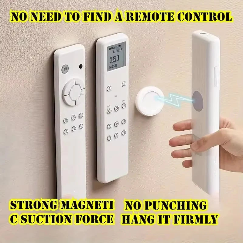 Magnetic Remote Control Holder – No-Drill Wall Mount (3/6pcs)