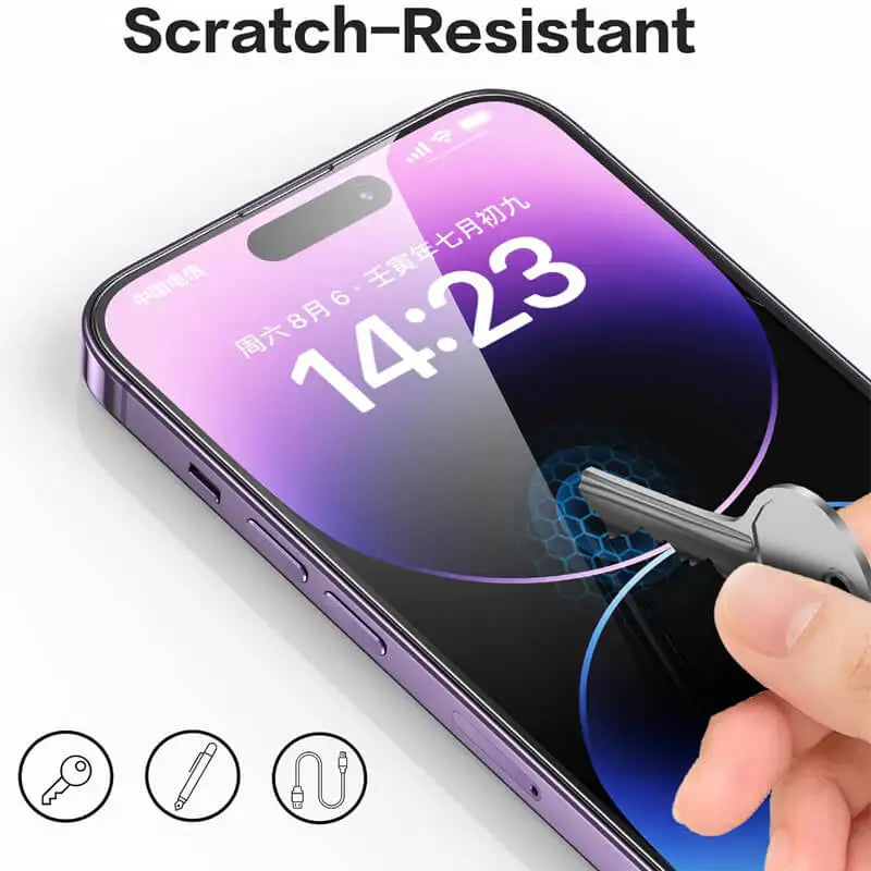 Tempered Glass Screen Protector for iPhone 11–17 Series
