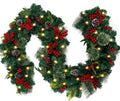 270cm 50-light Christmas Tree Decoration Artificial Plants Light String Ornaments Outdoor Room Table Fake Plants Decoration