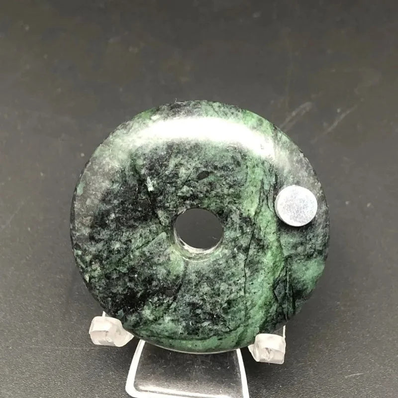Natural Jade, Hidden Jade, Medicine, King Stone, Safe Buckle, Nostalgic Pendant, Men's and Women's National Style Pendant