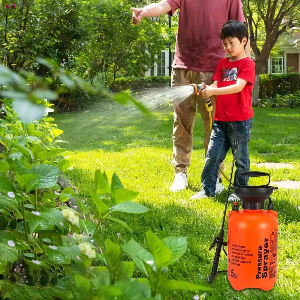 5L Hand Pump Pressure Sprayer for Garden & Lawn
