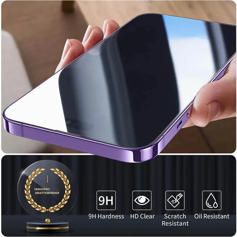 Tempered Glass Screen Protector for iPhone 11–17 Series