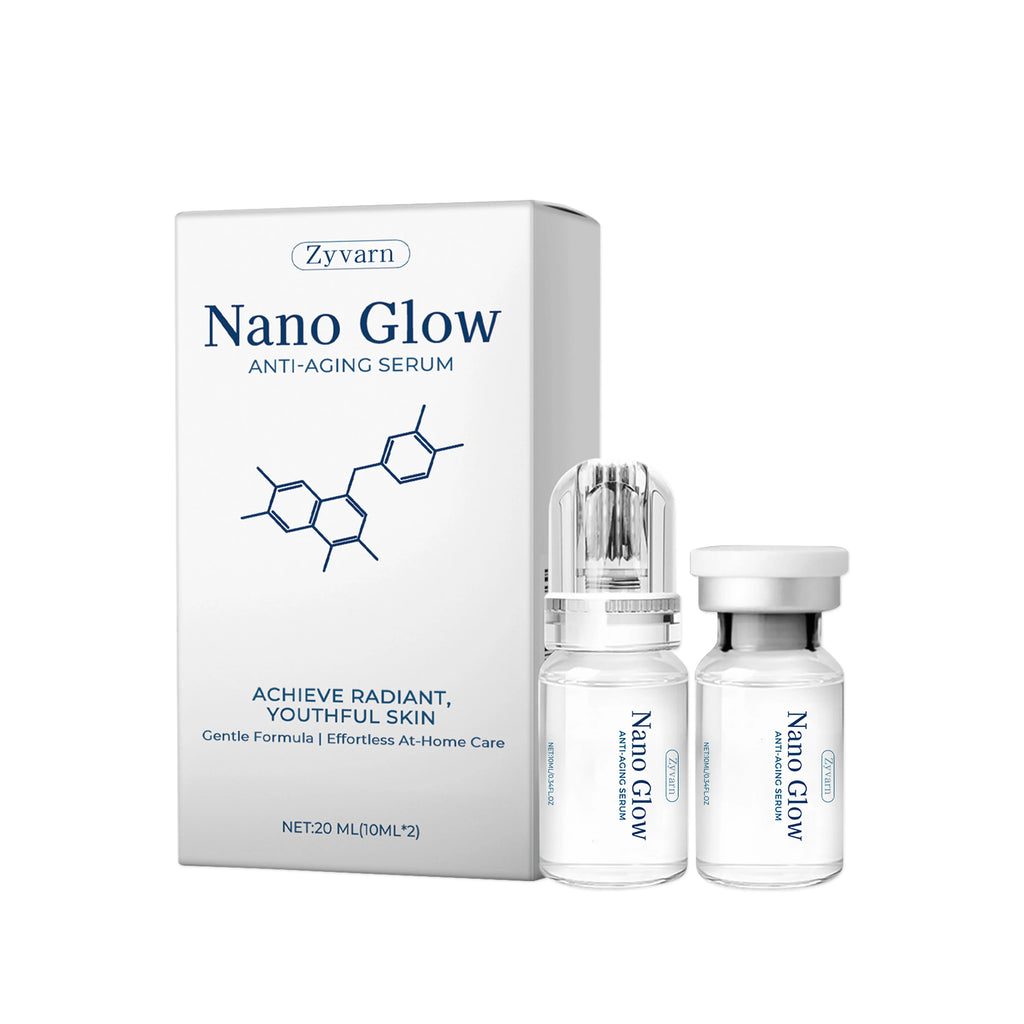 Anti-Aging Microneedle Roller Serum Pore Refining Resurfacing Hydrating Skincare Quick Absorption with Roller Head Essence