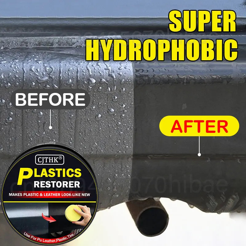 Car Plastic Restorer – Back to Black Polish & Coating Renovator