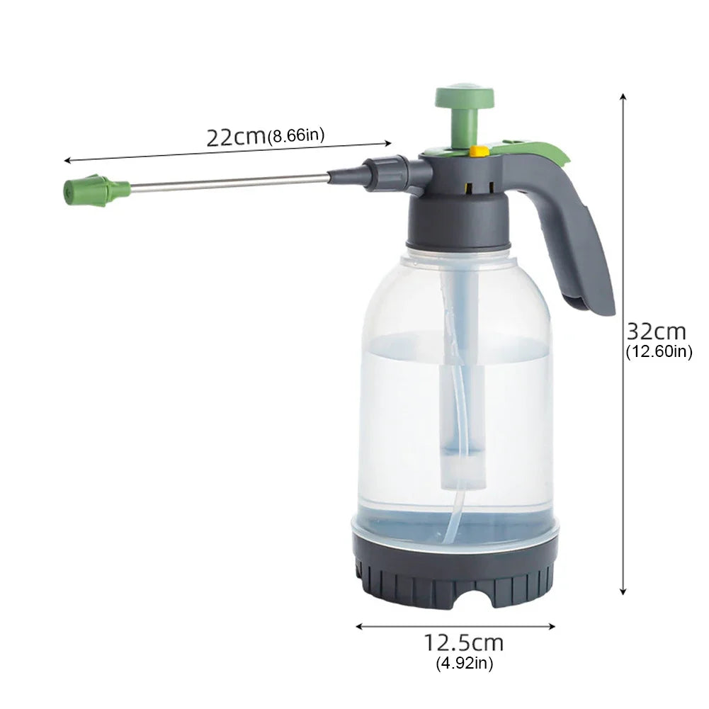 2L Garden Pressure Spray Bottle with Pump