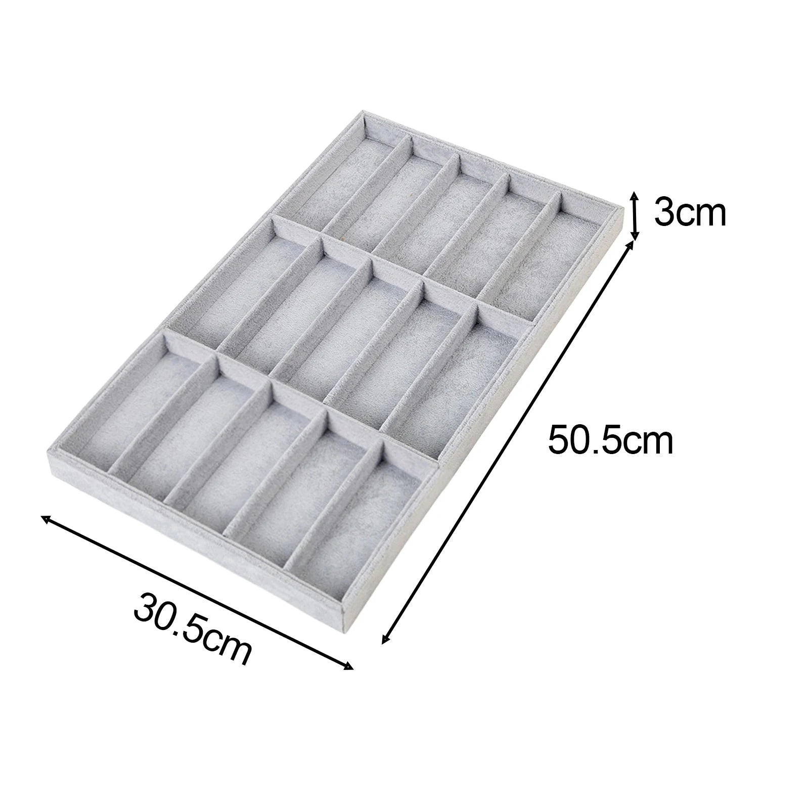 10-Grid Sunglasses & Glasses Display Organizer Tray