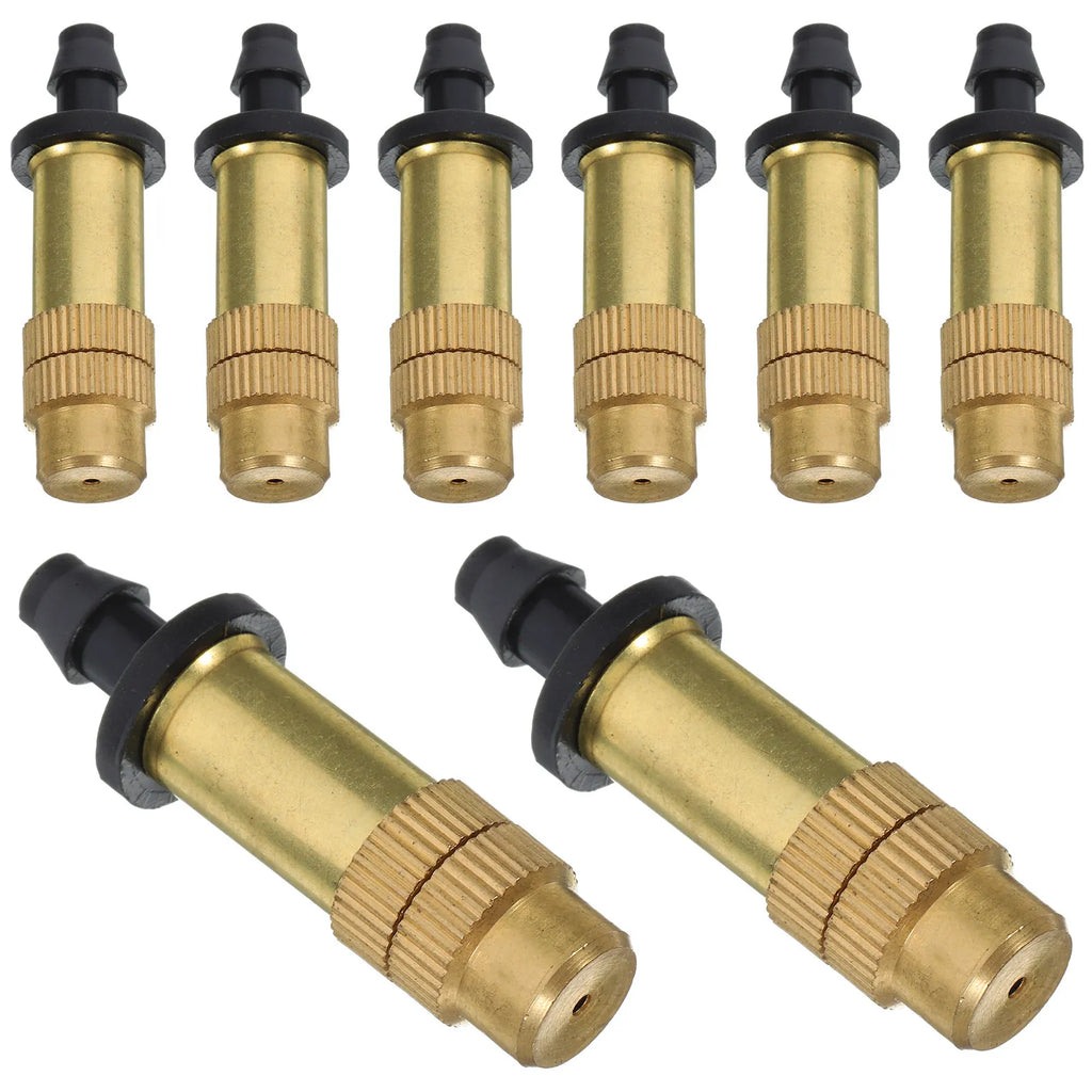 Adjustable Copper Mist Nozzles – Set of 10