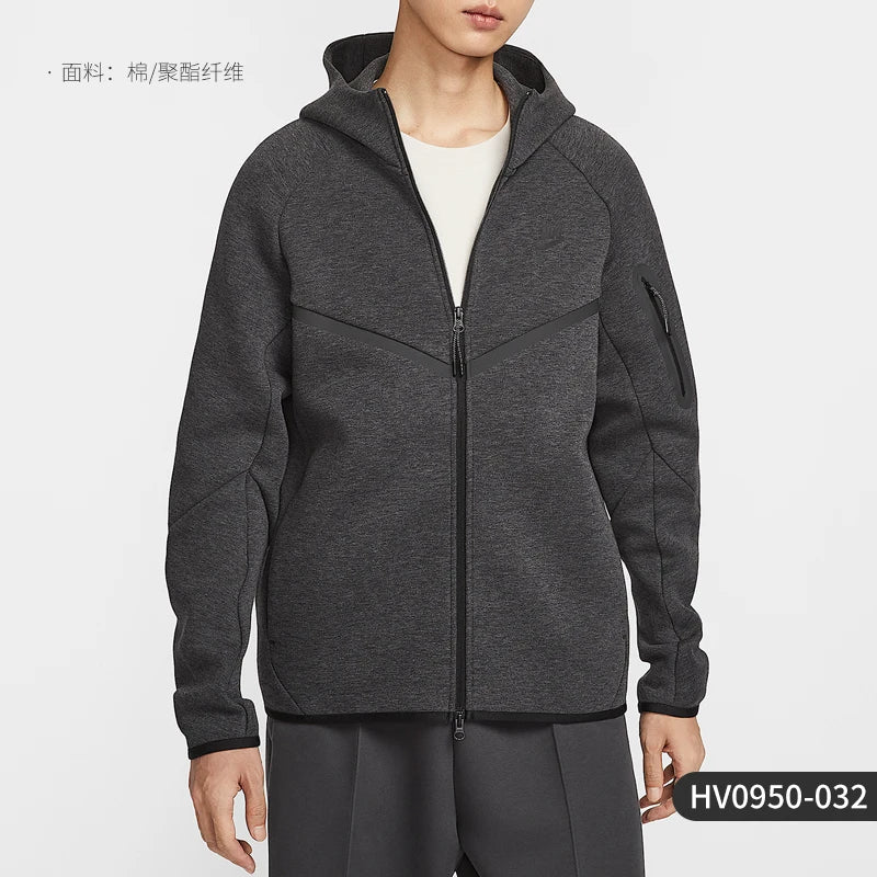 Nike Official Authentic Tech Windrunner Men's Loose Hooded Jacket HV0950-010