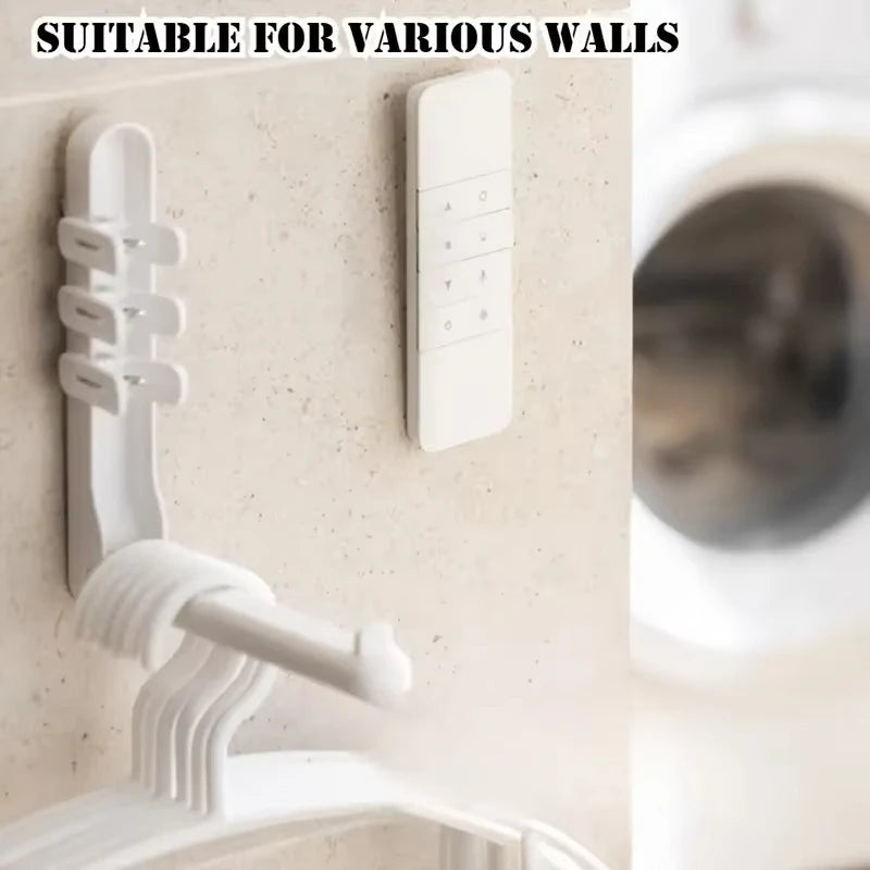 Magnetic Remote Control Holder – No-Drill Wall Mount (3/6pcs)