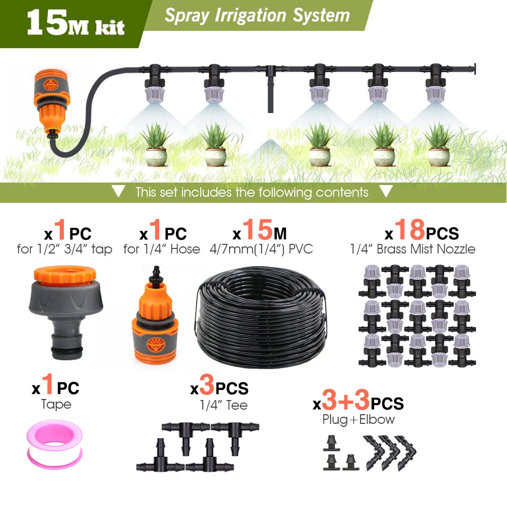 Portable Misting Irrigation System – 10 to 30 Metres